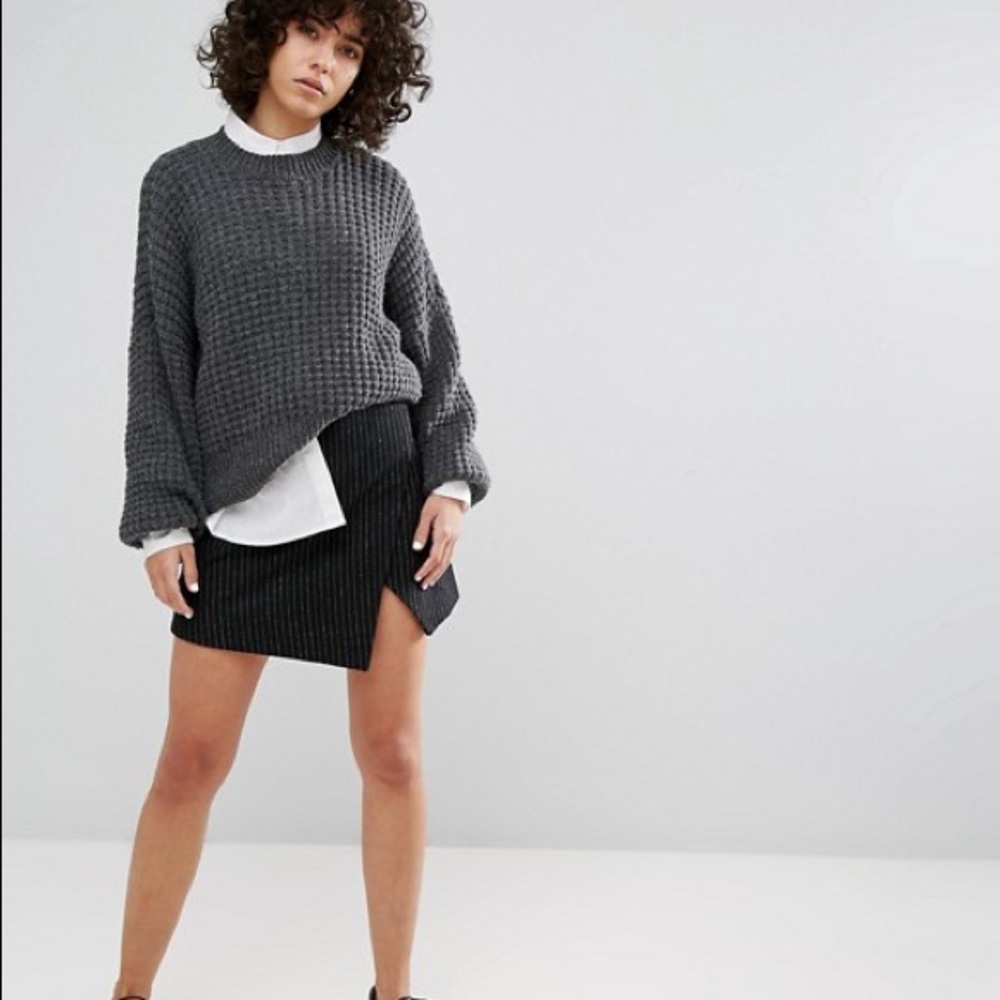 NWOT Weekday Wraparound Skirt